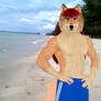 Realistik Anthro Cy-Wolf