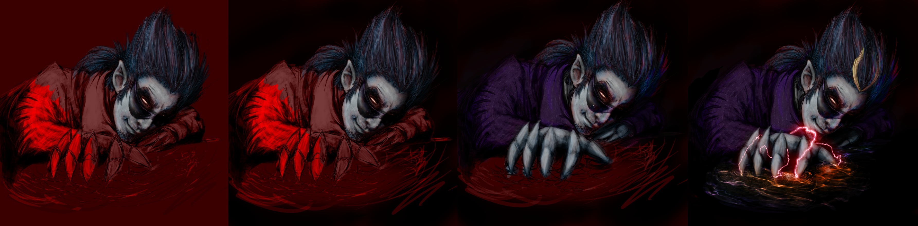 Painterly Nightmare - Stages