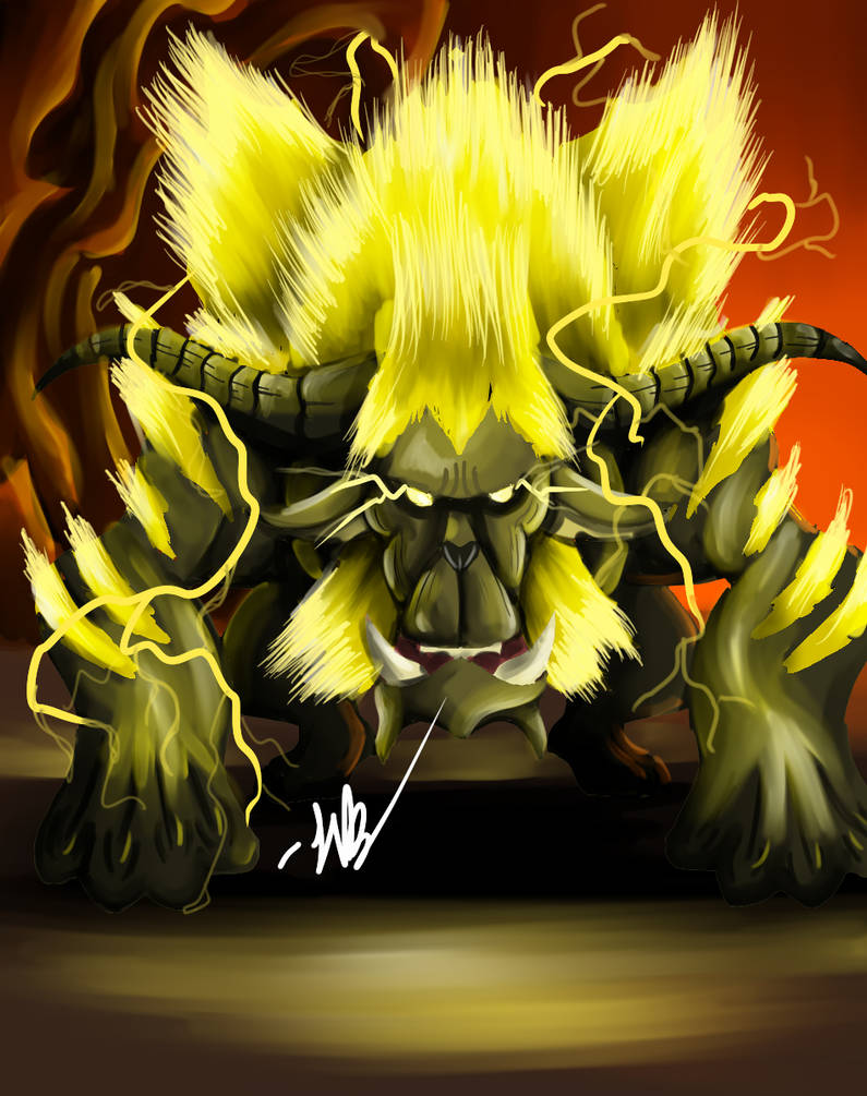 Rajang Illistration by TempestWinds27 on DeviantArt