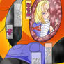 Cell absorbs Android 18 Comic