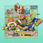 Smash Bros Ultimate X ARMS