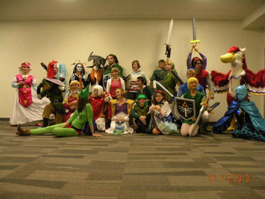 Zelda group shot