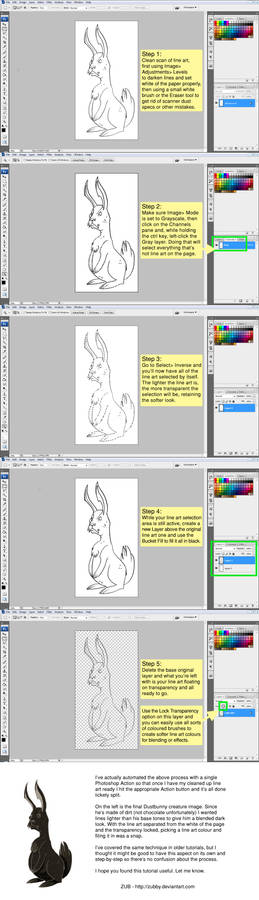 Line Art Prep Tutorial
