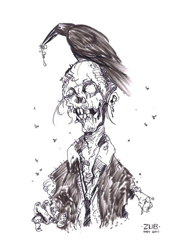 Zombie sketch stuff by angryrooster on DeviantArt