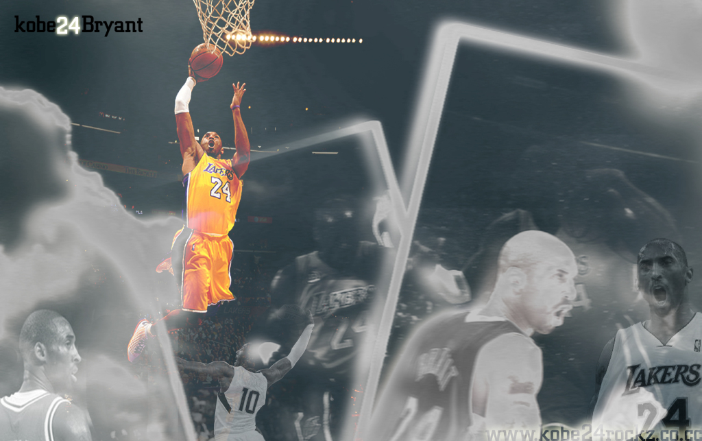 KObe Bryant widescreen wall