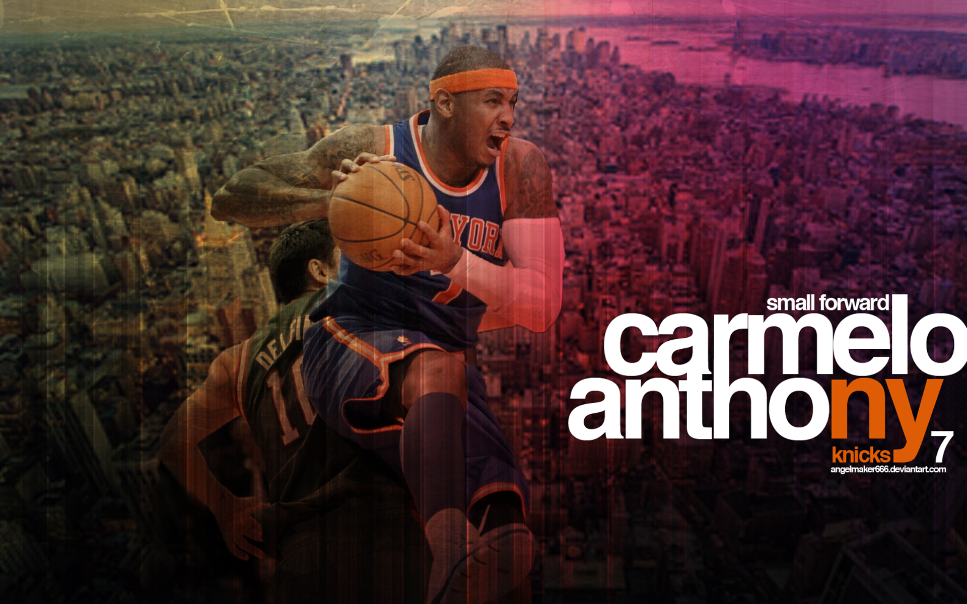 Carmelo Anthony Knicks Wallpapers - Wallpaper Cave