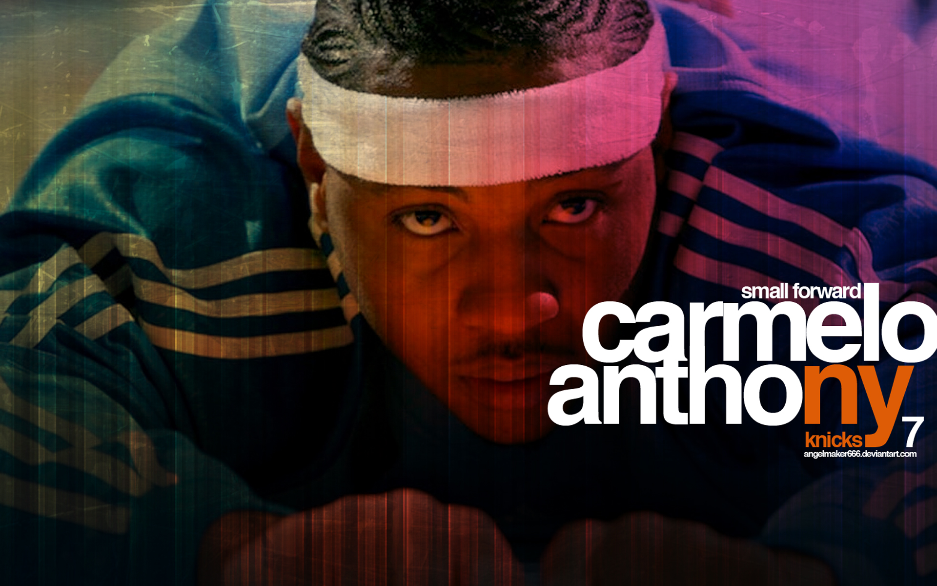 Carmelo Anthony Knicks Wall 4