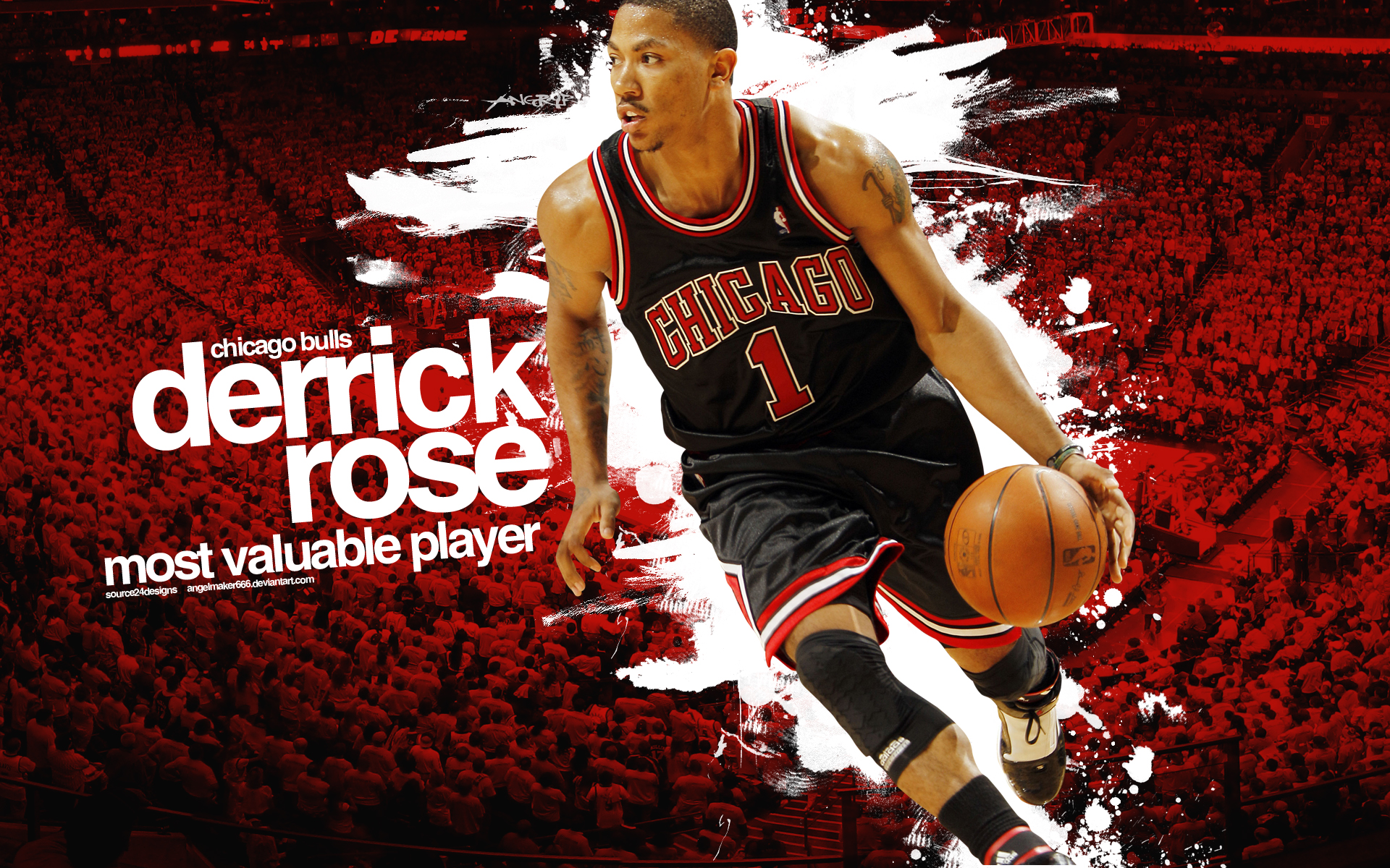 Derrick Rose MVP Wallpaper