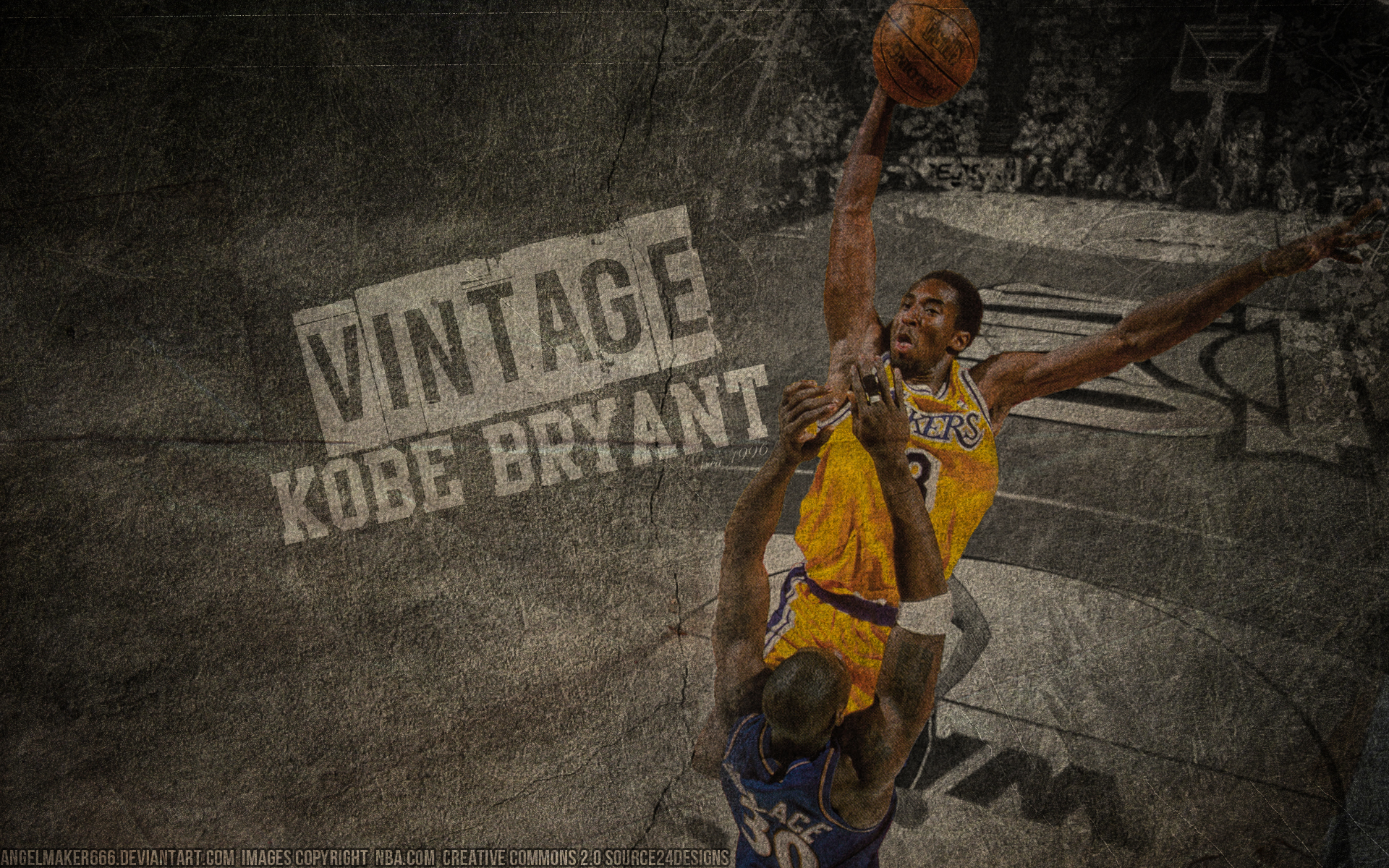 Vintage Kobe Bryant Wallpaper by IshaanMishra on DeviantArt Vintage Kobe Bryant Wallpaper by IshaanMishra on DeviantArt