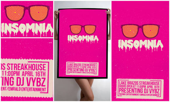 Insomnia Poster Design 2