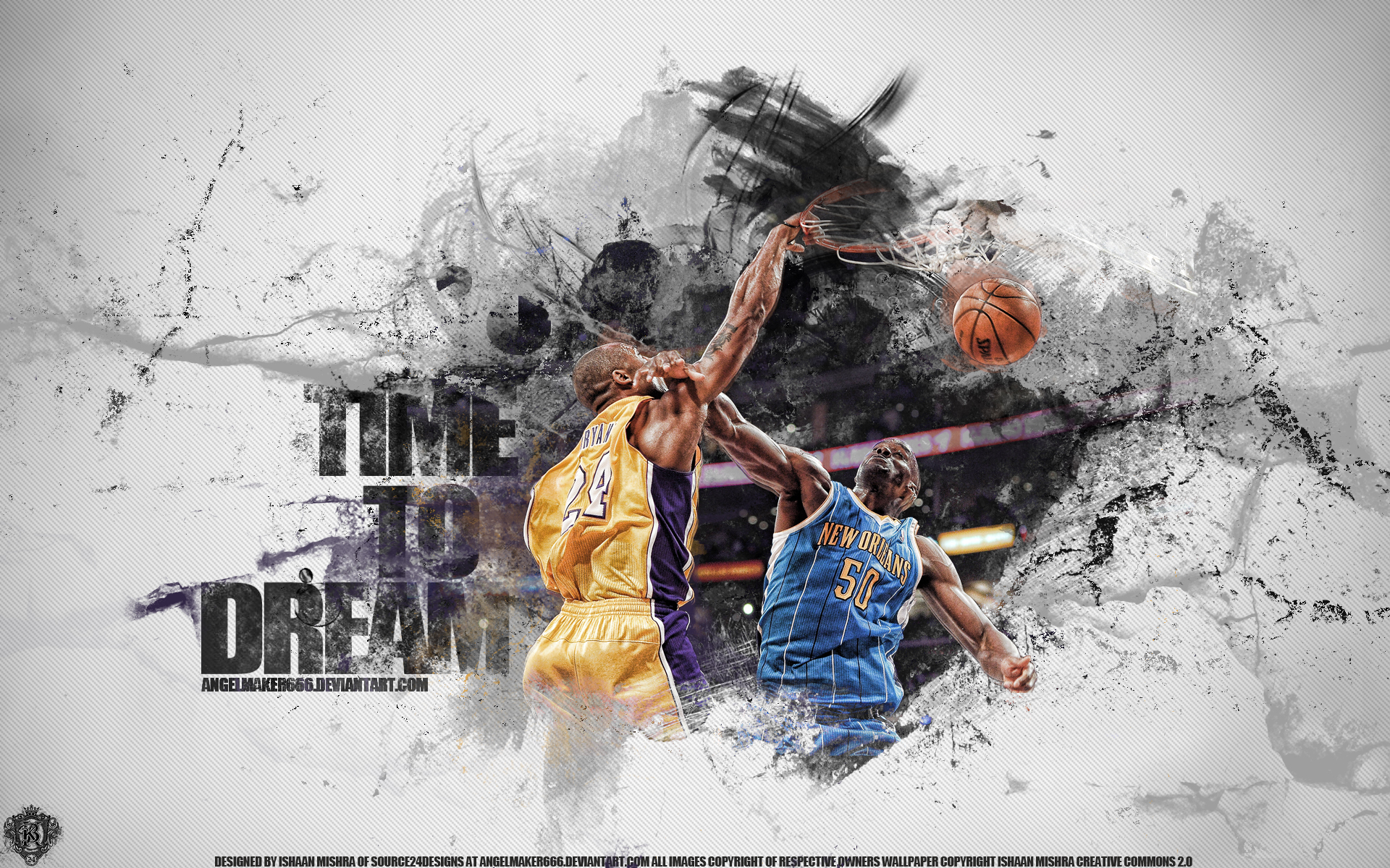 Kobe Bryant Slam Dunk – Erin M Artwork