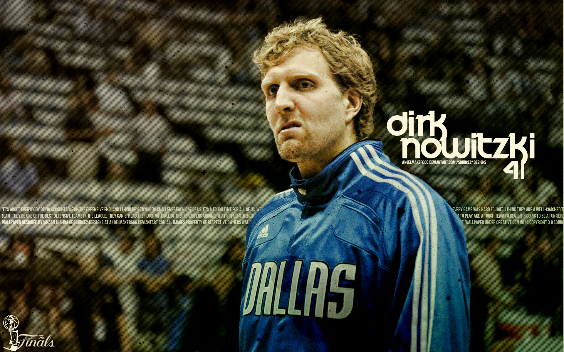 Dirk Nowitzki Mavericks 2014 Wallpaper