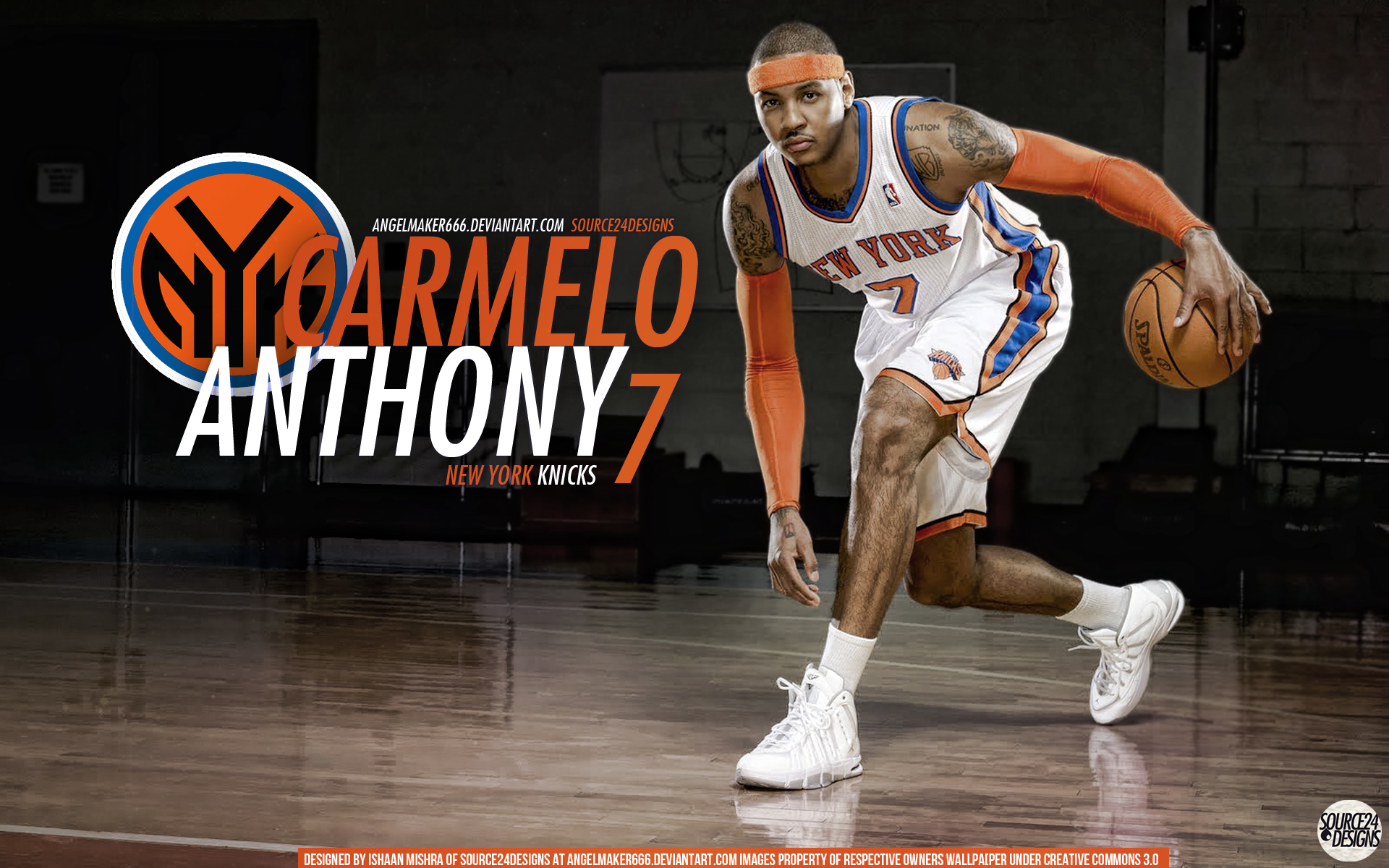 Carmelo Anthony Knicks Wall