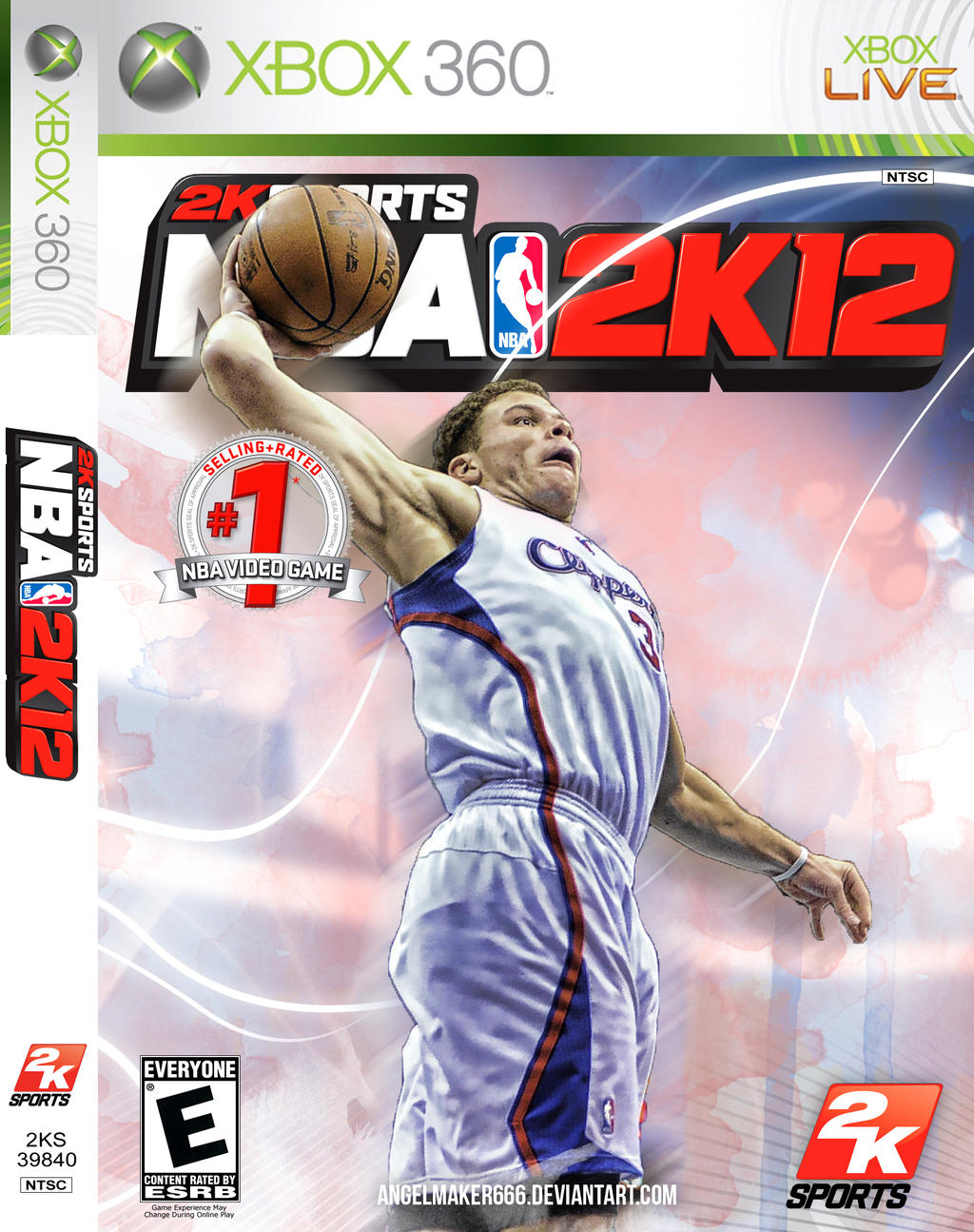 NBA 2k12 Blake Griffin Cover