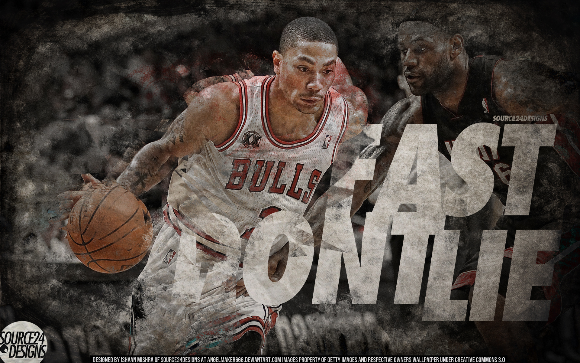 Download NBA Legend Derrick Rose Wallpaper