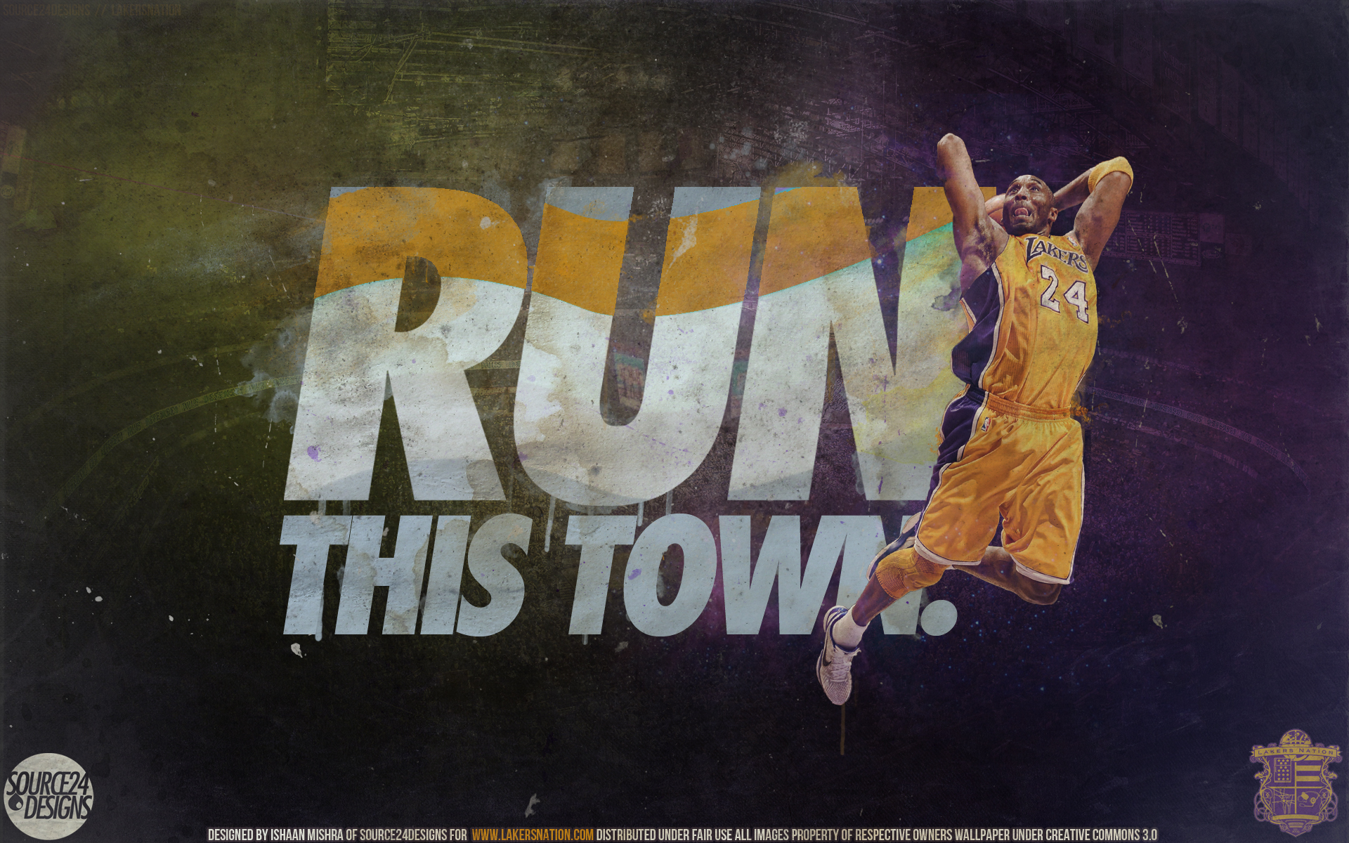 Kobe Bryant Run This Town Wallpaper