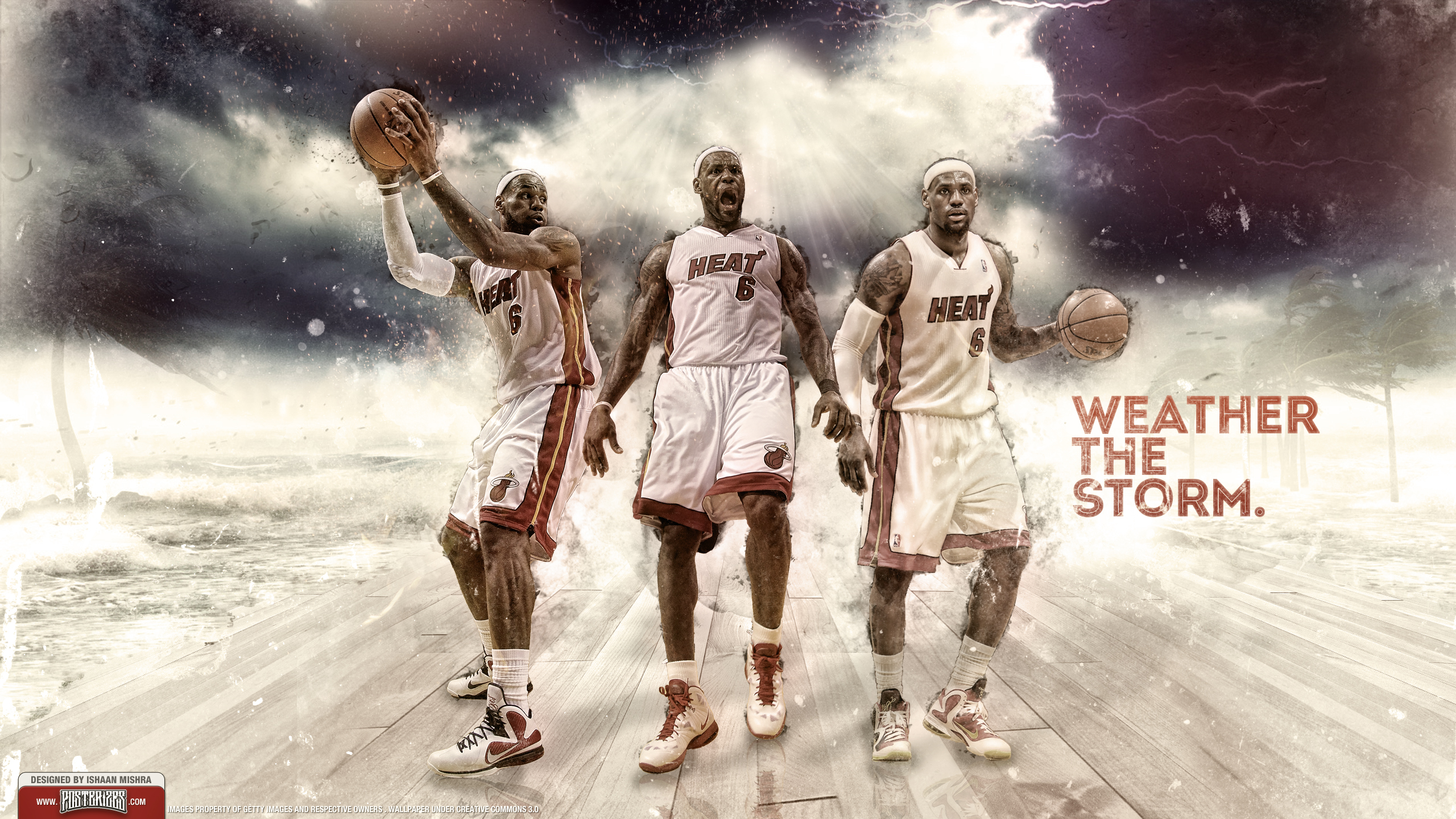 LeBron James 2012 Finals Wallpaper