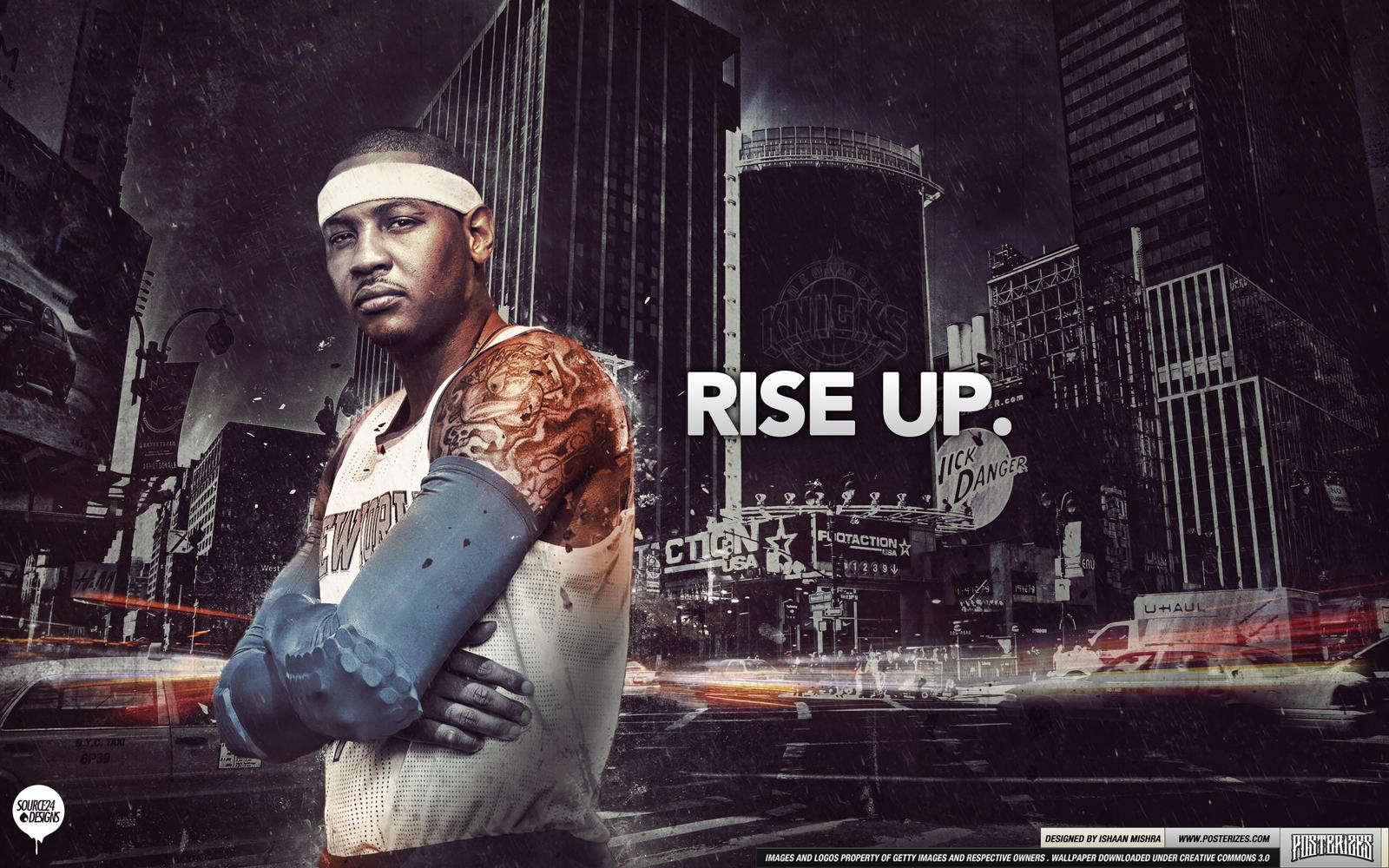 Download Carmelo Anthony New York Knicks Game Wallpaper