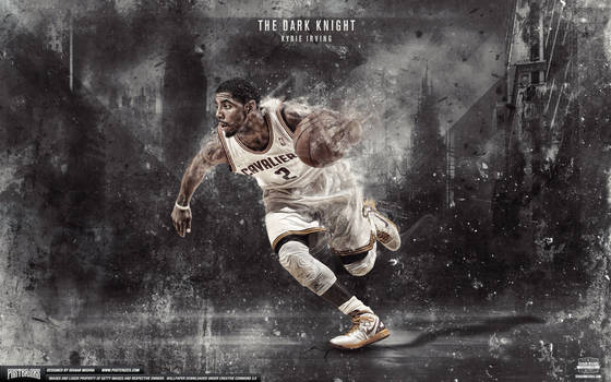 Kyrie Irving Dark Knight Wallpaper by IshaanMishra
