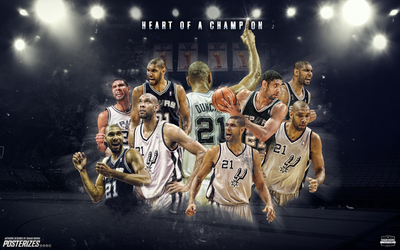 Tim Duncan San Antonio Spurs Wallpaper  Basketball Wallpapers at