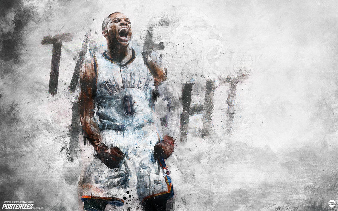 Russell Westbrook Wallpaper by IshaanMishra