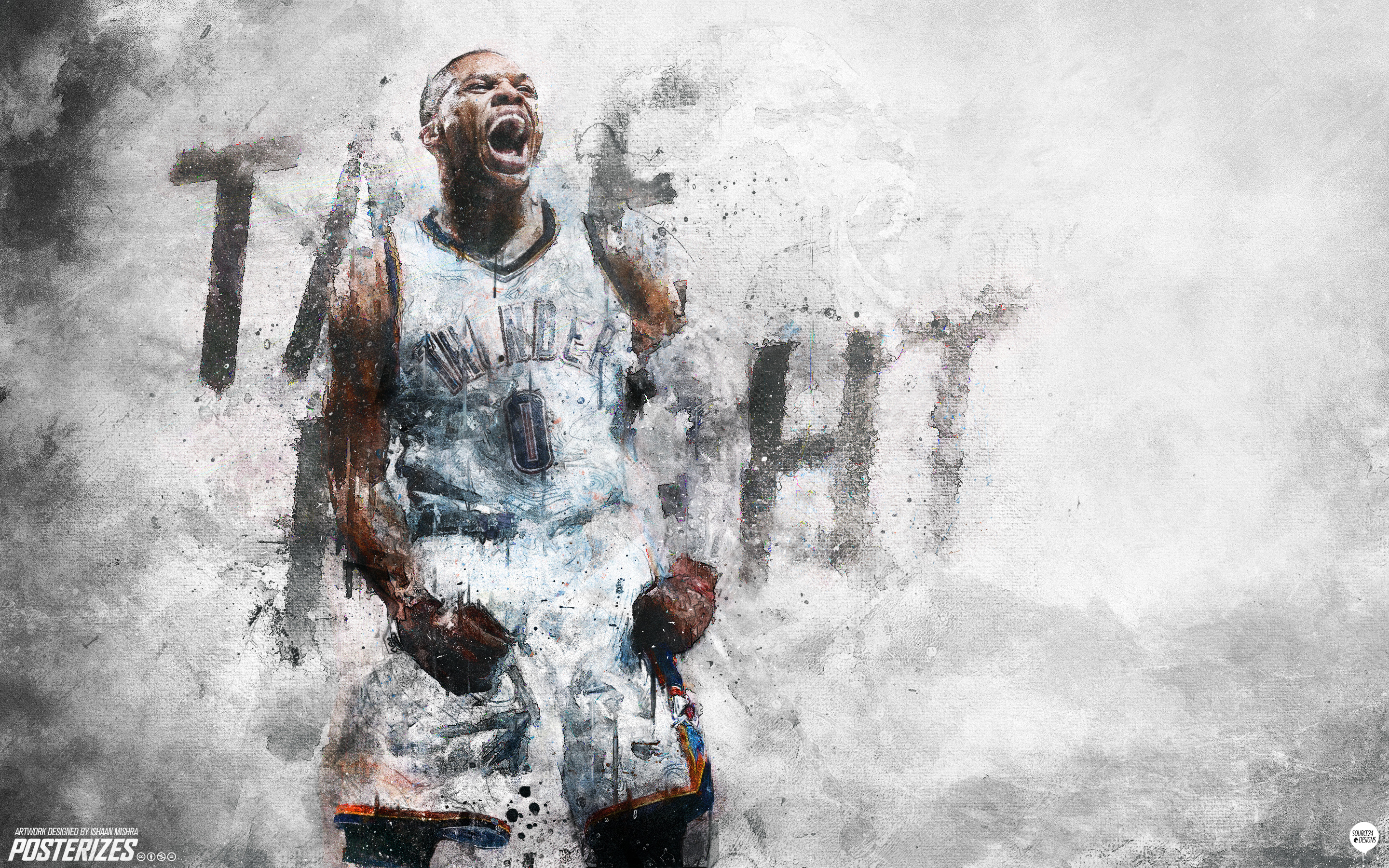 Russell Westbrook Wallpaper by IshaanMishra