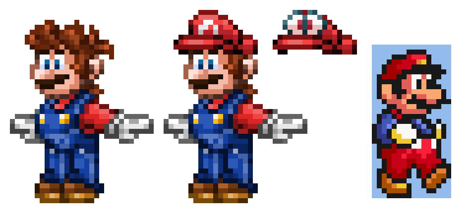 Mario Odyssey Power Moon Sprites (MLSS Style) by ElectricStaticGamer on  DeviantArt