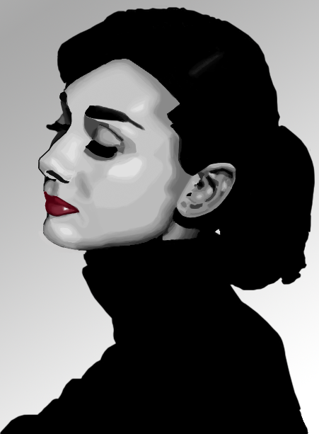 Audrey Hepburn Vector