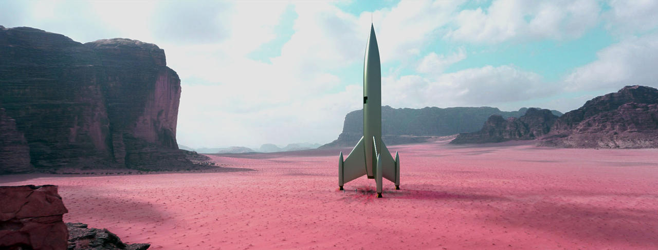 Retro Rocket by axeman3d on DeviantArt