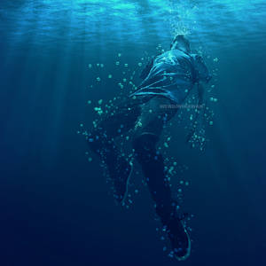 drowning man