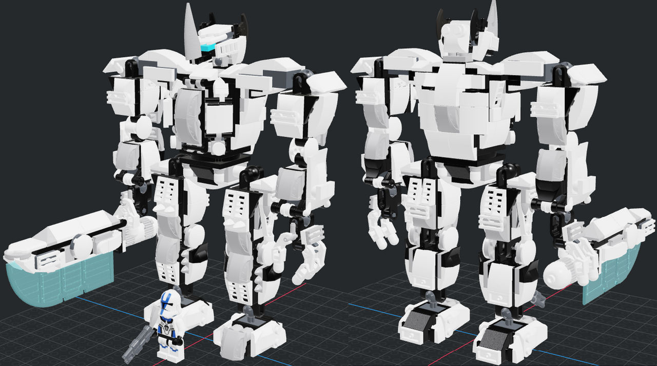 The white mech version 2