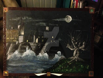 Hogwarts painting