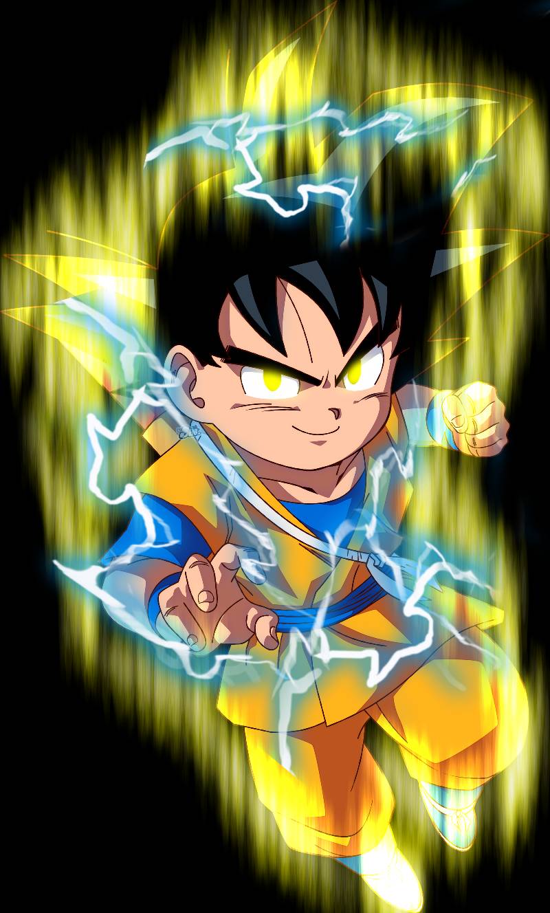 Goku SSJ 2 Power DBS L by jaredsongohan on DeviantArt Anime dragon ball goku, Anime dragon ball super, Dragon ball super manga