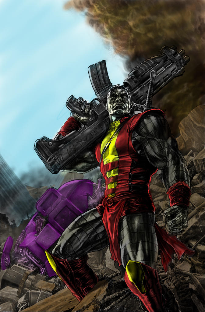 Colossus COLOR by OhanaGraphicsFL on DeviantArt