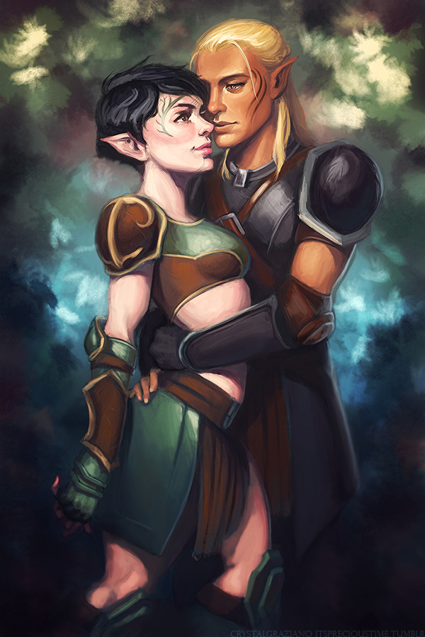 Alistair x Mahariel  Dragon age, Dragon age origins, Digital artist