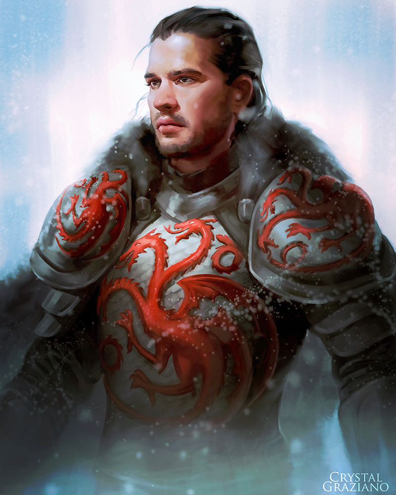 Jon the Targaryen by CrystalGrazianoArt