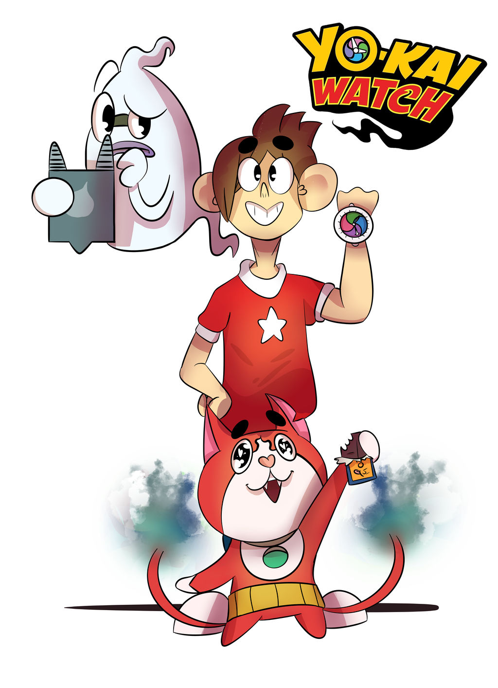 Algio Yo-Kai Watch FanArt by MelinaPower14 on DeviantArt