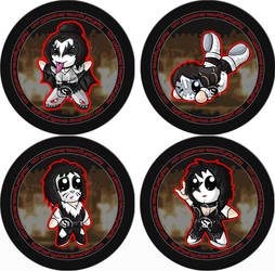 KISS Badges