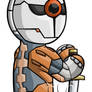 Grey Fox Chibi