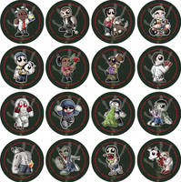 Chibi Left 4 Dead Badges