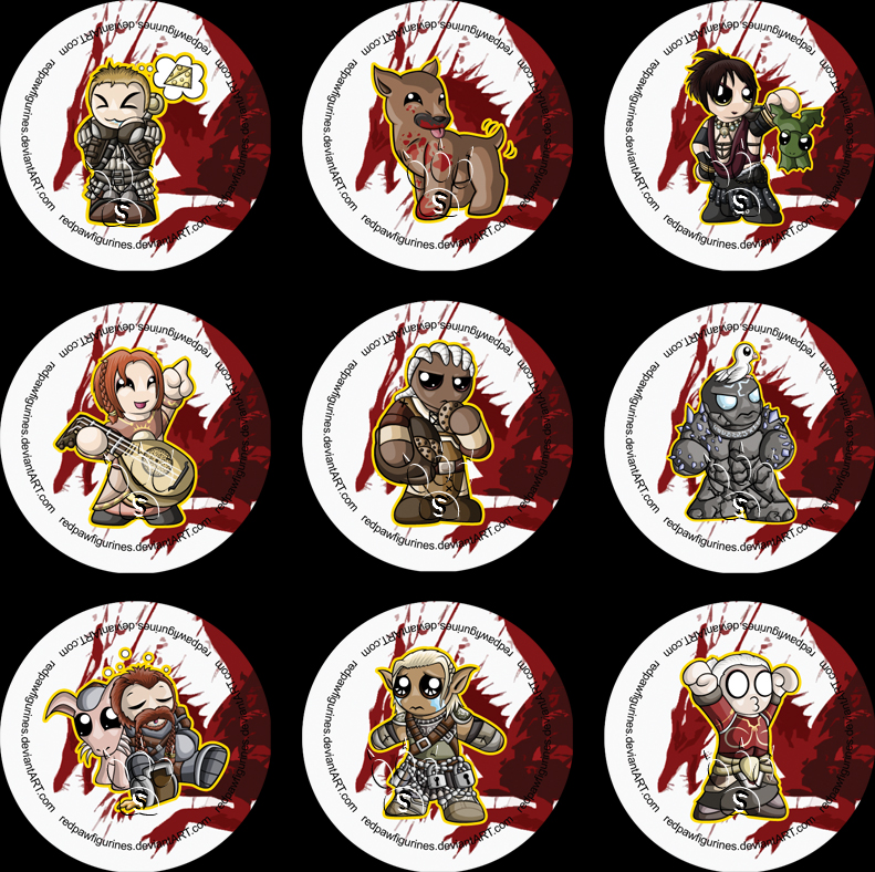 Dragon Age: Origins Badges