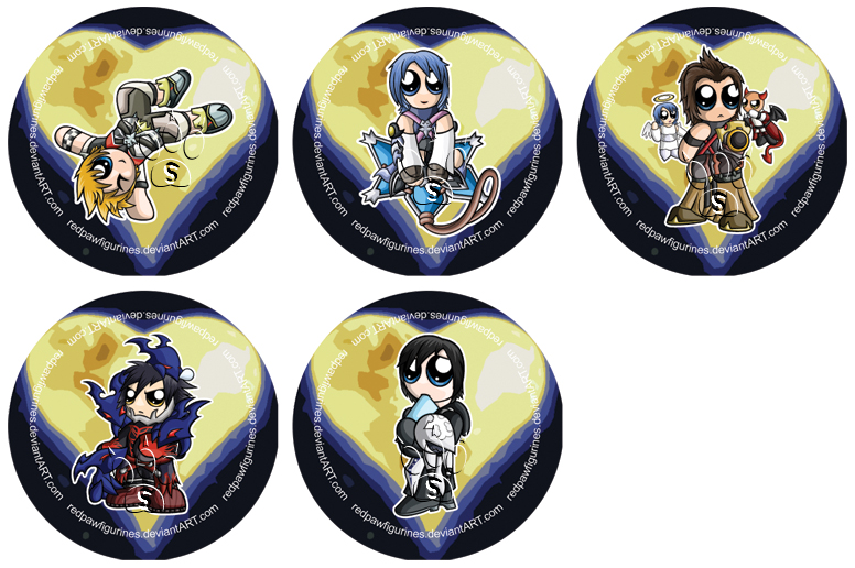 Kingdom Hearts: BbS Badges