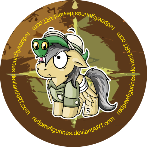 Daring Do Chibi Badge