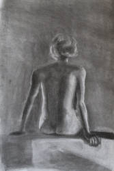 Life Study in Charcoal
