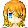 Rin Kagamine Headshot