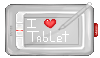 stamp-I love tablet