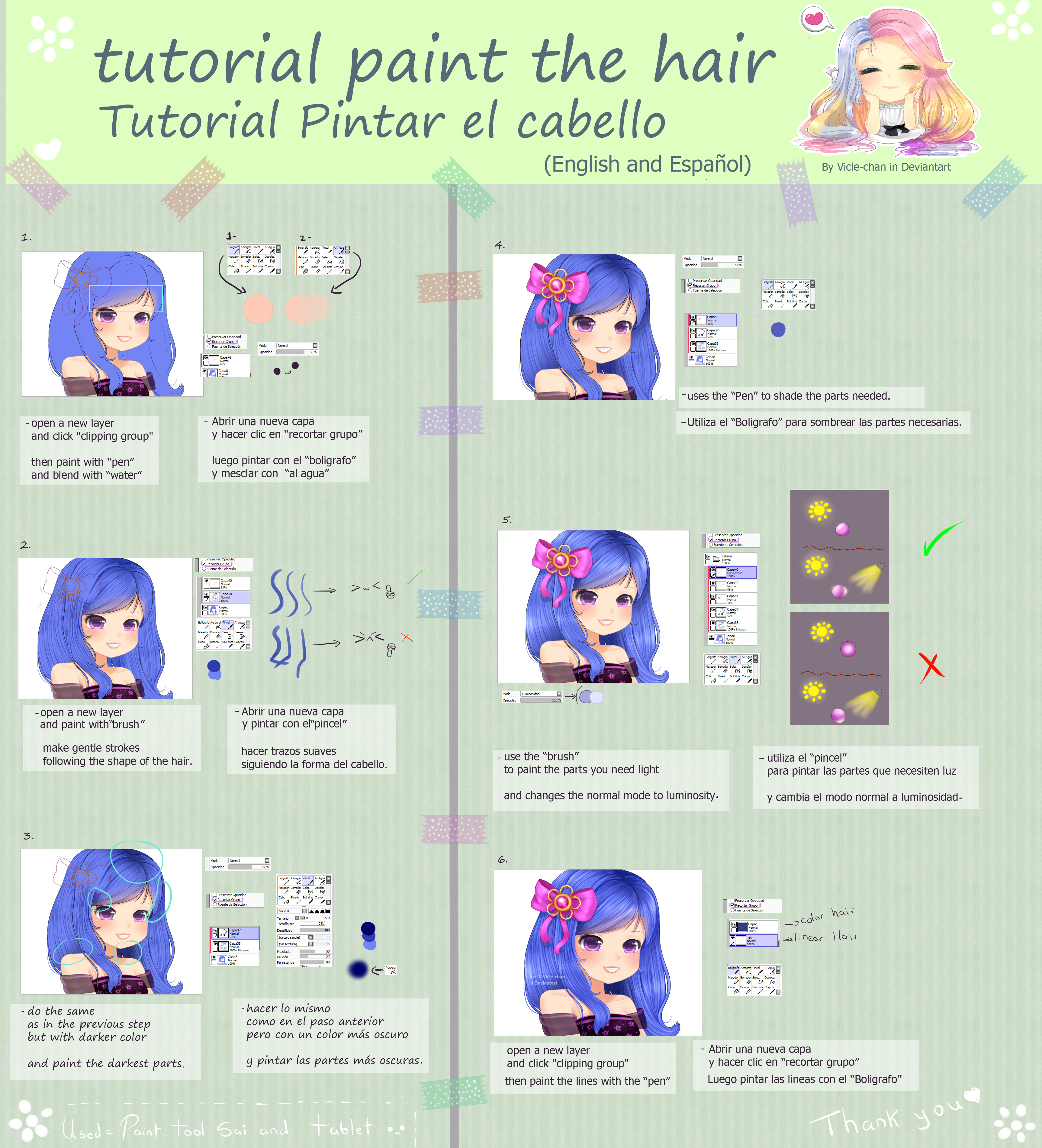 .:Tutorial Paint the Hair:.