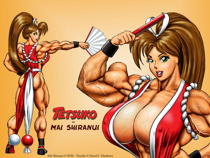 Tetsuko as 'Mai Shiranui'