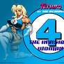 Tetsuko as 'Invisible Woman'