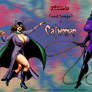 Tetsuko and Sonya as Catwoman